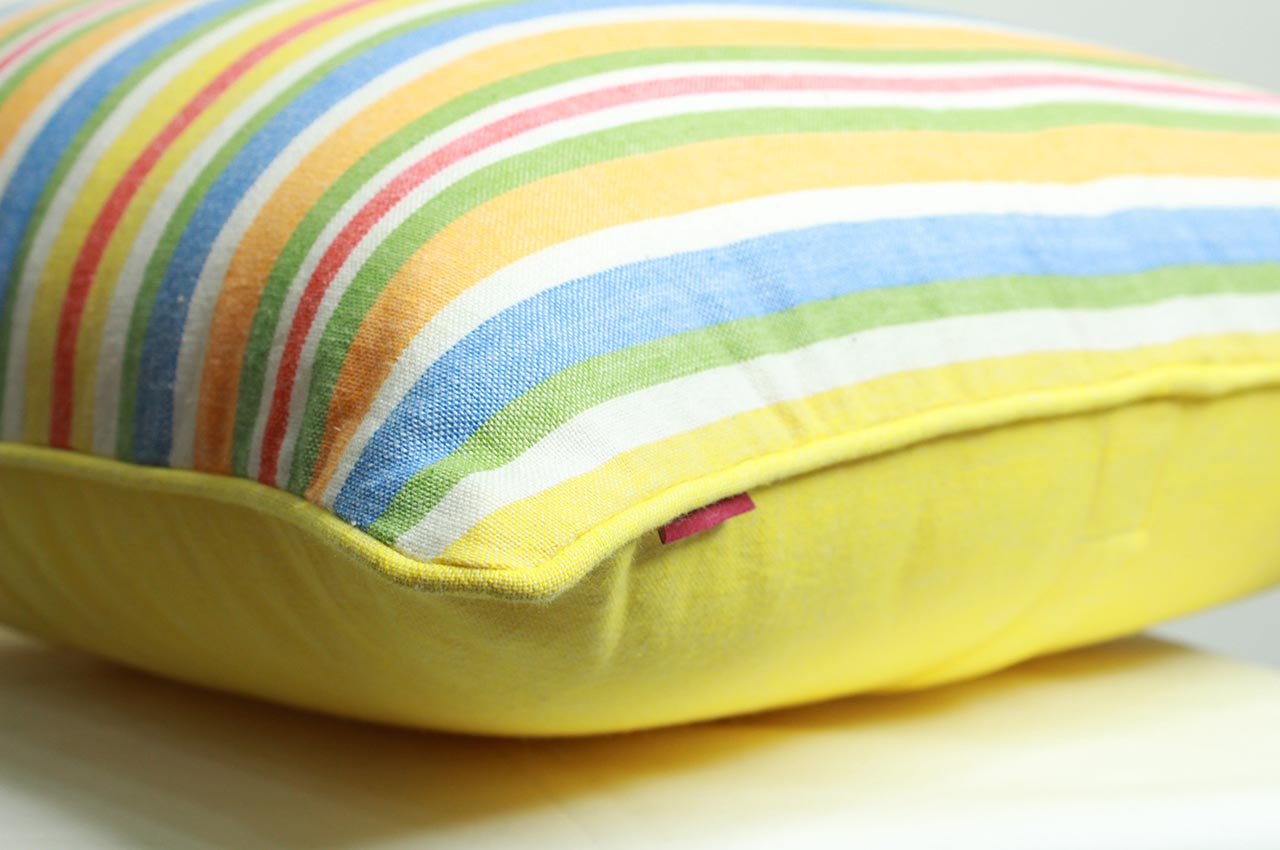 Shadow Streak Cushion Cover (18*18 Inches) Set of 2 Pc